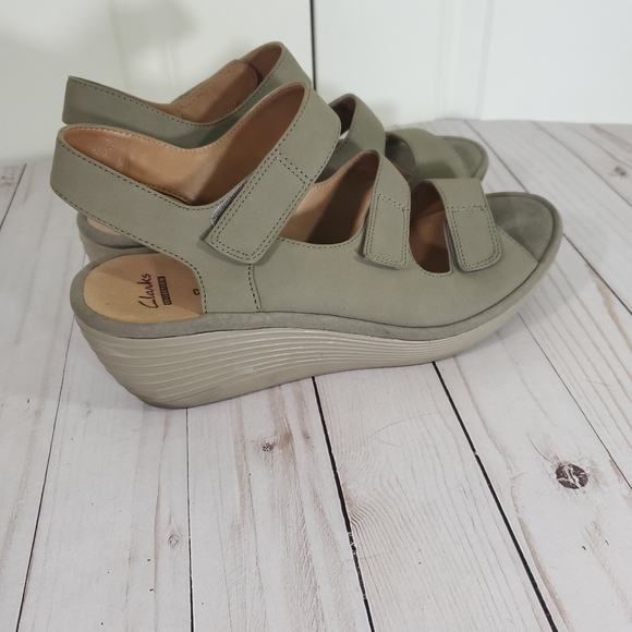 Clarks Shoes - Clarks Women's Reedly Juno Wedge Sandal